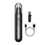 USB Rechargeable Nasal Trimmer - Male Care Tool Mini Format Cutting Soft Operation Perfect Personal Hygiene | Teenagers Adults Seniors Husband Father Traveling Daily Use