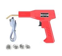 USB Rechargeable Plastic Welder Cordless Hot Stapler Gun Car Bumper Repair Tool Welding Easy to Use(Welder with 1200nail)