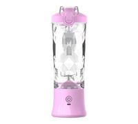 USB Rechargeable Portable Blenders Travel Juicer 600ml Capacity Juicing Cup For Smoothie And Fitness Enthusiasts Dishwasher Safe Blender