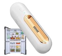 USB Rechargeable Refrigerator Deodorizer with Two Speed Modes for Home | Generates Active Oxygen And unhelpful Ions To take off Odors Faster Than Baking fizzy drinks Or Charcoal Bags