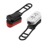 USB Rechargeable Road Bike LED Front and Rear Light | Mountain Bikes Tail Lamp for Rechargeable LED Bike Light, Front and Rear Light, Bright Headlight and Taillight