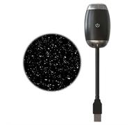 USB-Rechargeable Starry Sky Projector for Car, High-Brightness LED Planetarium with Adjustable Wide-Angle Projection, Plug-and-Play 5V Operation, for Car Camping, Bedroom or Living Room