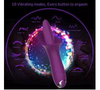 Lovehoney Rose Toy Clit Sucking Vibrator - Rechargeable 6 Speeds - Waterproof