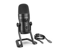 USB Recording Microphone Computer Podcast Mic for Four Pickup Patterns for Vocals,Gaming,Zoom-Class