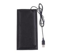 USB Reptile Heating Mat for Snakes and Lizards with Cloth Material and Multifunctional USB Powered Design, for Pet Beds and Nests, Black Colour Heat Pad for Constant Temperature