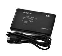 USB RFID Reader HID 125KHz EM4100/4001 Smart Card, 3-8 cm, Plug-and-Play, Reads Card Numbers into Any Text Field