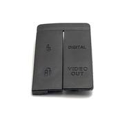 USB Rubber Lid Door HDMI-compatible MIC Cap Interface Cover ，compatible For Canon EOS 5D， Digital Camera Repair Part