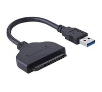 USB SATA adapter - For 2.5" SSD/HDD - USB 3.0 to SATA III Hard Drive Cable - Comptible with Samsung, Toshiba, Seagate, WD, Western Union, Crucial, SanDisk, Kingston, Hitachi and more