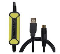 USB-SC09-FX For Mits~bishi PLC Programming Cable Compatible FX-USB-AW Immunity FX2N/FX1N/FX0N/FX0S/FX1S/FX3U