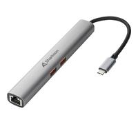 USB Sharkoon OfficePal Combo Adapter (grau) NEW