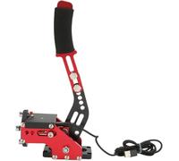 USB Sim Racing Handbrake - 2-in-1 Rally Handbrake Compatible with G920, G29, Xbox One/Series S/X & PC (Red)