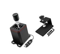USB Simulators Shifter with Bracket Gaming Accessories Height Adjustable Racing Shifter for Games Easy Installation