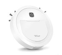 USB smart automatic sweeping robot vacuum cleaner designed for household cleaning, compatible with tile and wooden floors, compact and simple one touch operation