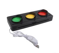 USB Social Signal Light Traffic Lamp for Desk