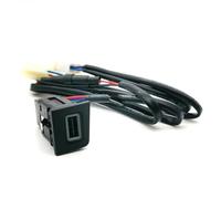 USB Socket Auxiliary Socket Compatible With VW For CC 2011 2012 Car Single Phone For Charger QC3.0 Charging Socket Interface USB Port Panel