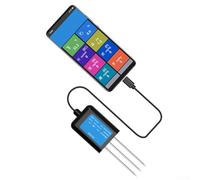 USB Soil Sensor, Moisture Temperature Conductivity Meter, IP68 Waterproof Real-Time Data, Electromagnetic Isolation for Agricultural Garden Monitoring(C)