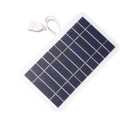 USB Solar Panel - Flexible Solar Charging Panel | Portable Energy Harvesting Device, USB Compatible Power Source, Durable Weatherproof SolarsCharger, Compact Outdoor Backup Power System For Cell Phone