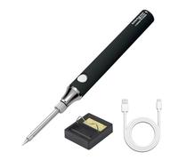 USB Soldering Iron Kit 8W with Adjustable Temperature 330-450°C for Circuit Repair, Jewelry Fixing and DIY Projects, Cordless Welding Tool Powered by Power Bank or USB Charger