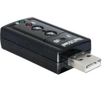 USB Sound Adapter 7.1 - DeLock -Virtual 7.1 Sound - Xear 3D Sound - mit Funktion