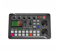 USB Sound Card F998 Sound Card Professional Volume Adjustable USB Live Stream Audio Card Adapter for PC Audio Sound Card Computer Sound Card