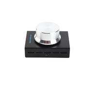 USB Speaker Volume Switch Controller with Breathing Light and Mute Function for OS X Vista, Sturdy Aluminum Shell, Suitable for Office Use