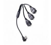 USB Splitter Adapter Featuring Chip Control for 5V3A Current Enabling Fast Charging of Three Devices USB Adapter