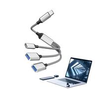 USB Splitter Cable, Split USB Cable | Extension Cable,1 Foot USB Splitter Cable 1 on 3 out for CAR -Laptop PC Computer Keyboard Drive