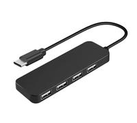 USB Splitter for Laptop - Lightweight Extension Adapter for Convenient Peripheral Connections | 4 Ports for Simultaneous Connection, Supports External Keyboards, , Printers, Memory Devices, and