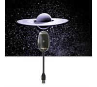 USB Star Projector Light for Car and Bedroom, HD Galaxy Night Sky Projection Lamp with Romantic Atmosphere, LED USB Powered (White4)