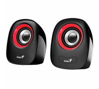 Genius SP-Q160 Stereo Speakers - Red