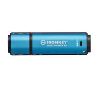 USB Stick Kingston Technology IronKey Vault Privacy 50 USB flash drive 64 GB Type-A 3.2 3.1 Gen 1 Black/Blue