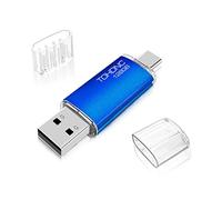 USB Stick USB 2.0 128 GB, USB C Flash Drive Memory Stick 2-in-1 OTG Memory Stick USB 2.0 128 GB Type C Flash Drive 128 Gbyte for PC, Mac, Laptop, Computer, Smart TV, Car, Type-C Mobile Phone etc
