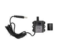 USB Submersible Water Pump 5V 2.4W High Lift 200cm 250LPH with LED Indicator for Aquariums Fountains Water Cooling Systems Detachable Design
