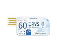 USB Temperature Data Logger with 10000 Points 60Days Recorder for Storage and Transport Recorders