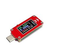 USB Tester, TC64 Color USB Voltmeter Ammeter LCD Display Voltage Meter Current Meter Multimeter Battery PD Charger USB Tester
