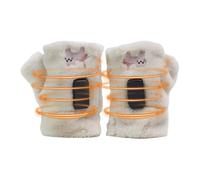 USB Thermal Gloves - Game Office Antifreeze, Half Finger Electrically Rechargeable, 3-Level Temperature Adjustment Touch Screen | Winter Warm Gloves with Smart Heating