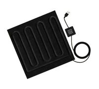 USB Thermal Pad - Carbon Fiber 30x30x6cm | Electric Travel Blanket with Heating Cön 3 Modes Synchronization, Lightweight Mantä Powered by U.SB for Home Car, the d