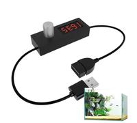 Usb Timer Switching Cord Wire, Adjustable -Off Control Cable, Programmable Energy Saver, Automatic Shutdown Connector for Professionals Home Office Equipment Electronics Devices