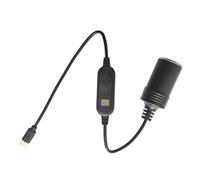 USB to 12VDC Adapters USB 5V Male to 12V Car Cigarettes Socket Female Power Converters Voltages Converters Car Cigarettes Adapters