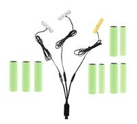 USB to 2AA +AAA Battery Eliminator for Beard Trimmer Toothbrush Make-up Mirror