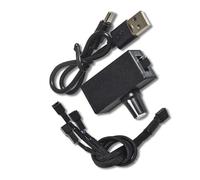 USB To 4Pin PC Fan Power Adapter 8W DC12V Speed Controls With Step Up Voltages And 2/3 Way Cable Included USB Fan Power Adapter Cable