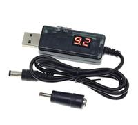 USB To 5.5x2.1 Converter Cable Step Up Adapter For Continuous Device Power Supply 3.5x1.35mm Power Supply
