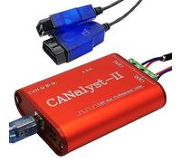 USB to CAN CANalyst-II Analyzer USBCAN-2 Dual Channel Industrial Isolation(Supreme version (with OBD adapter))