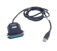 USB To CN36 Parallel Printer Cable 1.80m Long High Speed Data Transfer Cord Wire For Computer To Printer Connection Plug And Play Printing Wire