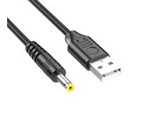 USB to DC5V Power Cable USB to DC5V Charging, 4.0x1.7mm 3M