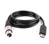 USB to DMX Interface Adapter LED DMX512 Software From Dmx Wiki Webiste RS485 Converter Adapter Computer PC DJ Freestyler Stage Lighting Controller Cable (12ft)
