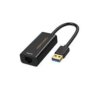 USB to Ethernet Adapter, CableCreation USB 3.0 to 10/100/1000 Gigabit Wired LAN Network Adapter Compatible with Nintendo Switch, Windows, MacBook, macOS, Mac Pro Mini, Laptop, PC-5PACK