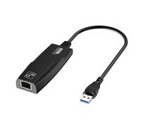 USB to Ethernet Adapter, Driver Free USB 3.0 to Gigabit Ethernet LAN Network, 100/1000 Mbps RJ45 Internet Adapter Compatible with Laptop, MacBook, Surface, PC with Windows, XP, Mac/Linux