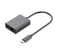 USB to Ethernet Adapter, Plug and Play Ethernet Adapter | Plug and Play Network Card Connector - 1000 Mbps USB Ethernet Adapter USB Ethernet Adapter for Laptop USB Computer Network Adapter Female Male