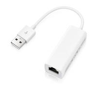 USB to Ethernet Adapter USB 2.0 to RJ45 Ethernet 100Mbps Wired Network Adapter Compatible with Laptop, Tablet, Desktop, PC, Gaming Console, Smart Device for Stable Internet Connection